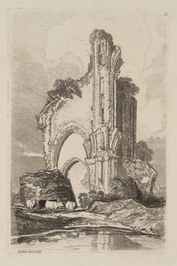 Wenlock Priory, Salop