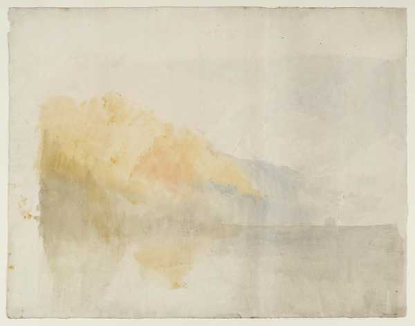 ‘Kaub and the Castle of Gutenfels‘, Joseph Mallord William Turner, c ...