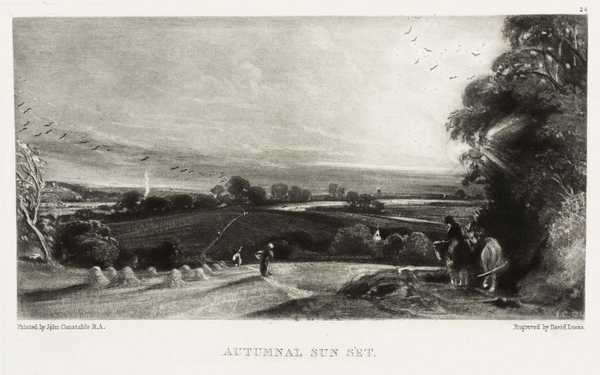 Autumnal Sun Set