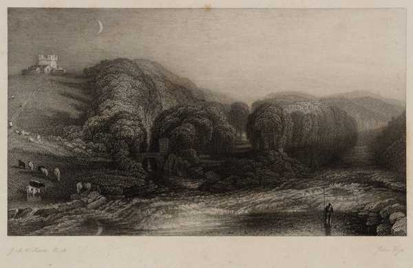 ‘Junction of the Greta and the Tees‘, after Joseph Mallord William ...