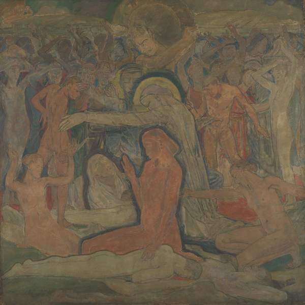 ‘The Zone of Hate: Decoration‘, Dame Ethel Walker, 1914–15 | Tate