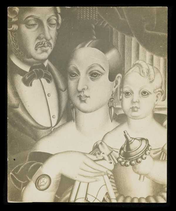 Illustration of Prince Albert, Queen Victoria, and one of their ...