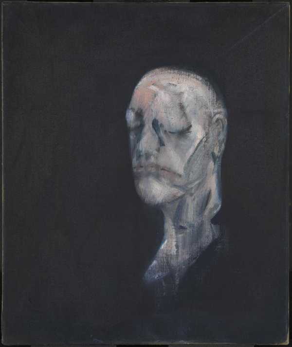 Study for Portrait II (after the Life Mask of William Blake)