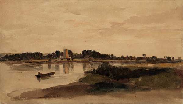 Bray on Thames, sketch for N03487