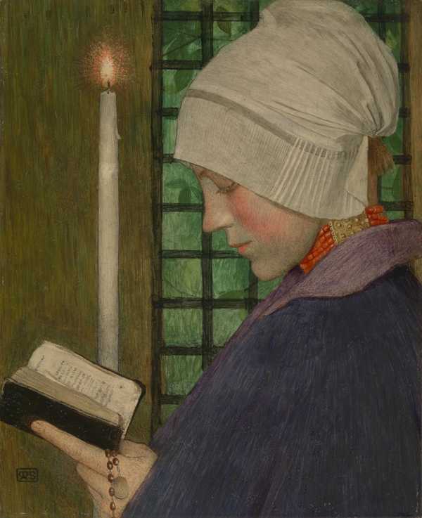 ‘Candlemas Day‘, Marianne Stokes, c.1901 Tate
