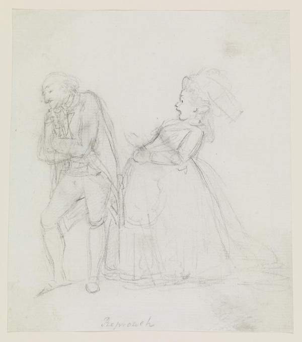 ‘A Woman Upbraiding a Man‘, Sir Nathaniel Dance-Holland | Tate