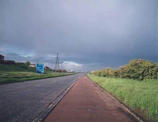 Graffiti on Motorway Sign, Belfast