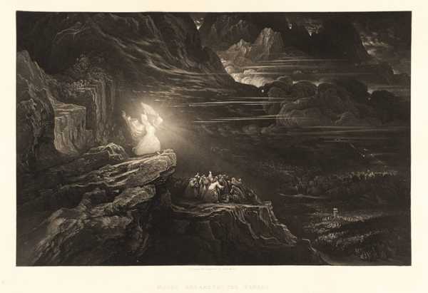 Plate from ‘Illustrations to the Bible’: Moses Breaketh the Tables