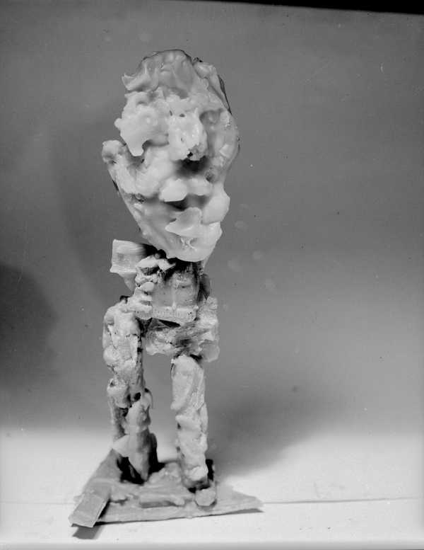 Photograph Showing Wax Work By Eduardo Paolozzi Nigel Henderson c Photograph Showing Wax Work By Eduardo Paolozzi Nigel Henderson c