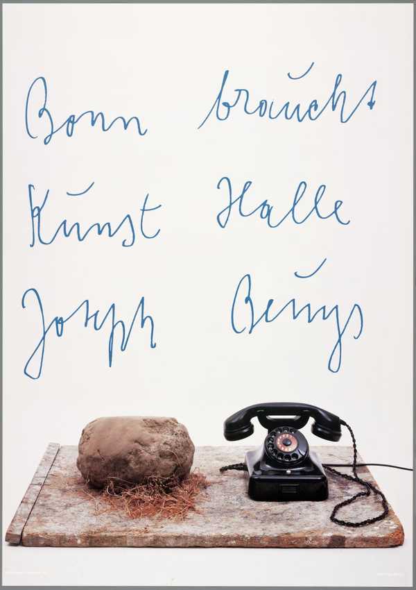 Joseph Beuys. Bonn braucht Kunst Halle