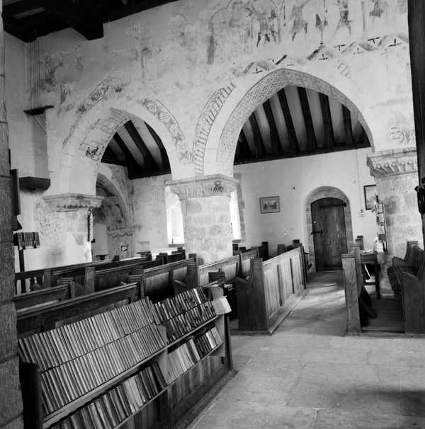 Photograph of the interior of St Mary’s Church in West Chiltington