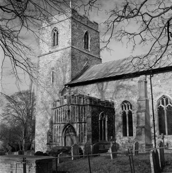 Photograph of St John the Baptist Church, Badingham, Suffolk‘, John ...