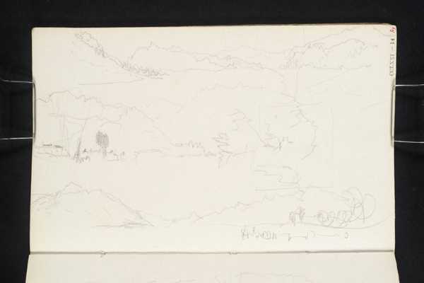 ‘Sketches of Loch Katrine; and Loch Lomond‘, Joseph Mallord William ...