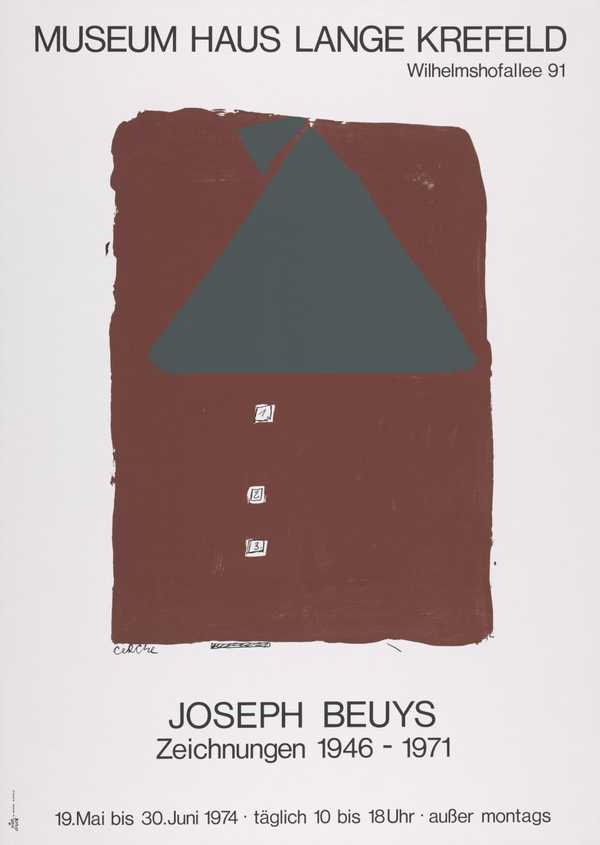 Joseph Beuys: Zeichnungen 1946 - 1971. Museum Haus Lange Krefeld