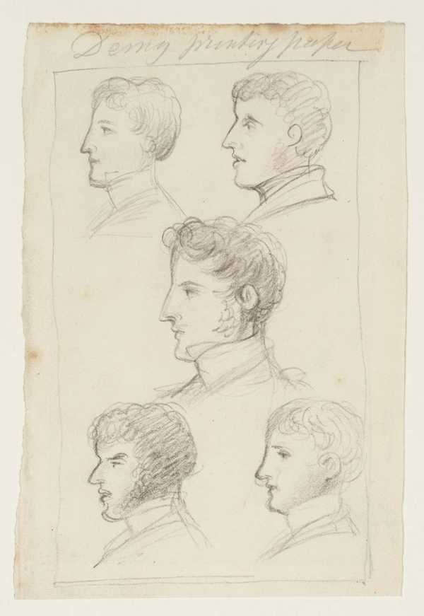 Sketch for ‘Treatise on Zodiacal Physiognomy’