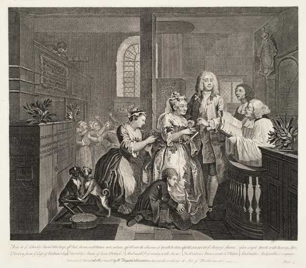 A Rake’s Progress (plate 5)
