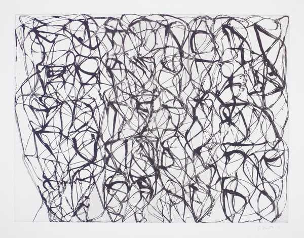 ‘Cold Mountain Series, Zen Study 4‘, Brice Marden, 1991 | Tate