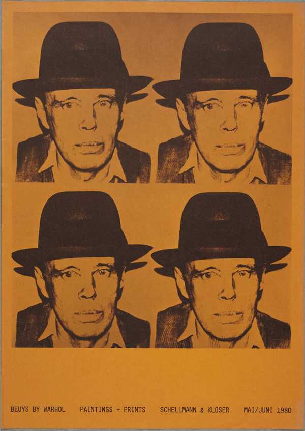 ‘Beuys by Warhol. Paintings + Prints‘, Joseph Beuys, 1980 | Tate