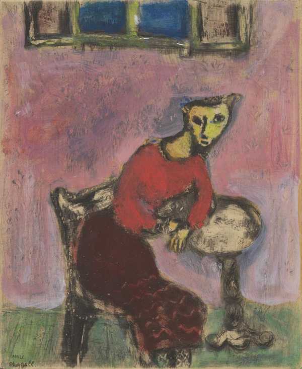 The Cat Transformed into a Woman
