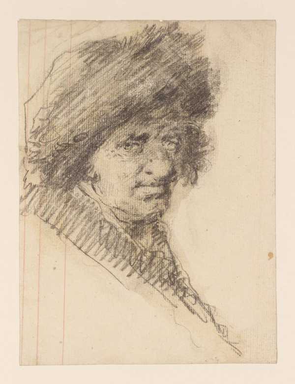 Head of a Man in a Fur Cap