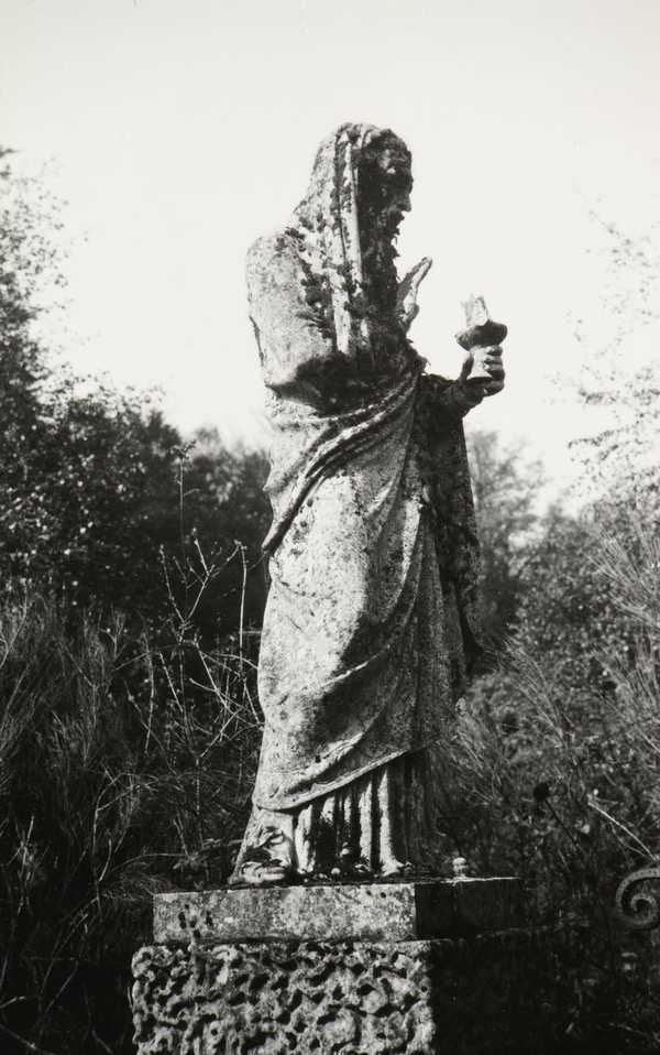 Photograph of garden sculpture in Wotton House near Dorking, Surrey