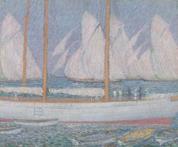 A Procession of Yachts