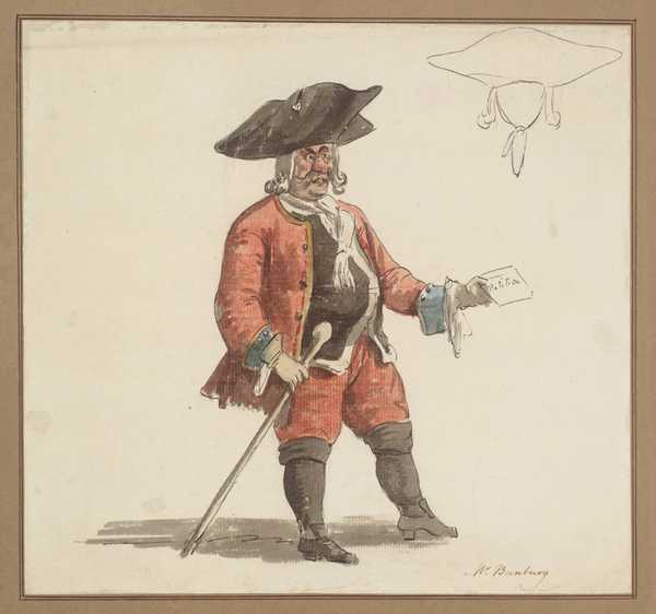 Old Soldier with Petition