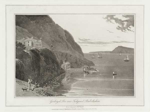 Goodwych Pier, near Fishguard, Pembrokeshire