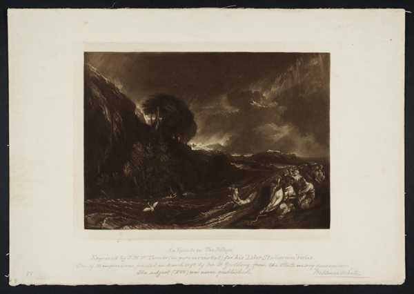 ‘The Deluge‘, Joseph Mallord William Turner | Tate