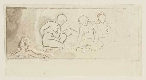 Studies of a Woman Bathing