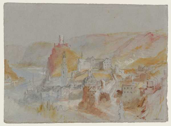 ‘Cochem on the River Mosel, from above the Enderttal‘, Joseph Mallord ...