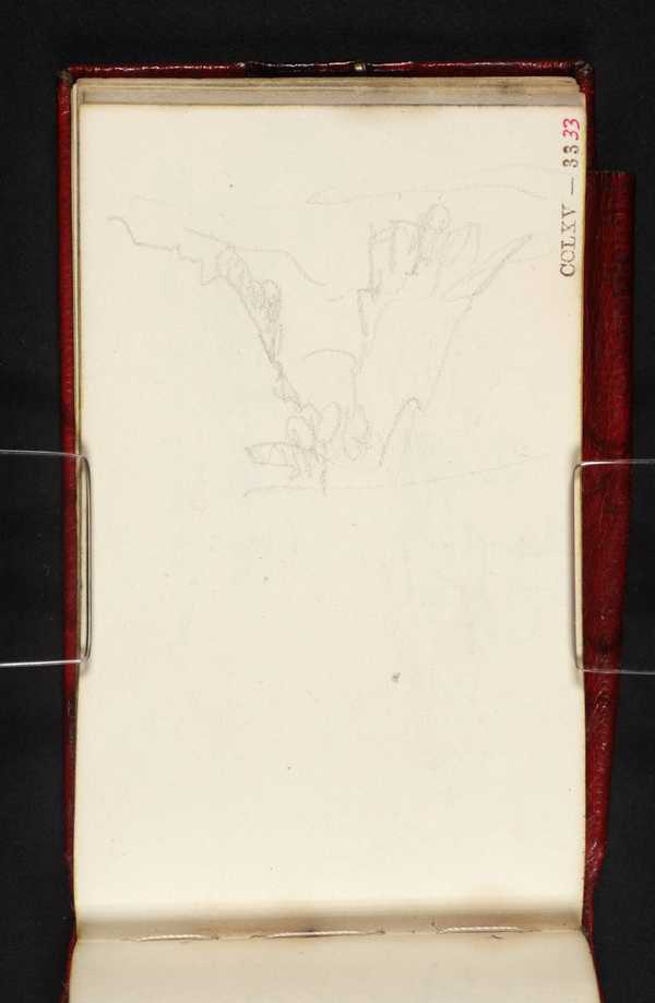 Innerwick Burn ‘Thornton Burn with Innerwick Castle‘, Joseph Mallord William Turner ...