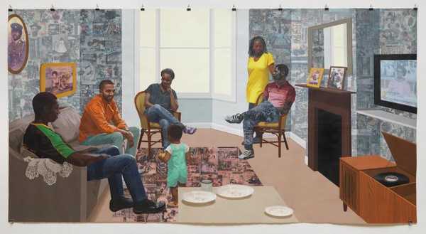 머물면서 번영하세요, Njideka Akunyili Crosby