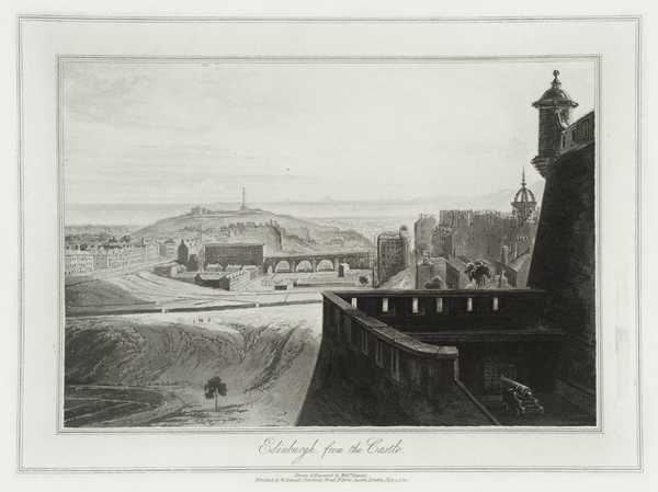 Edinburgh, from the Castle