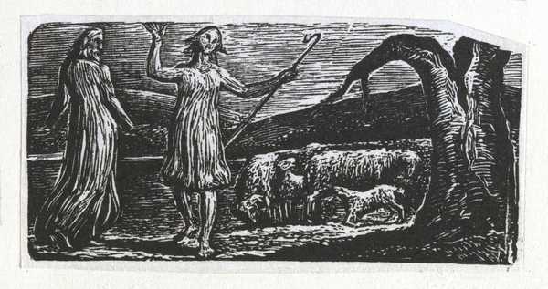 Thenot, with Colinet Waving his Arms in Sorrow