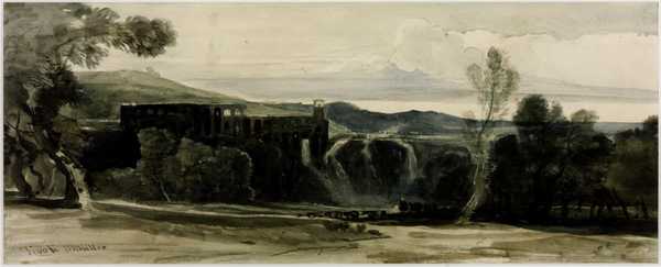 Tivoli: Villa of Maecenas from the North