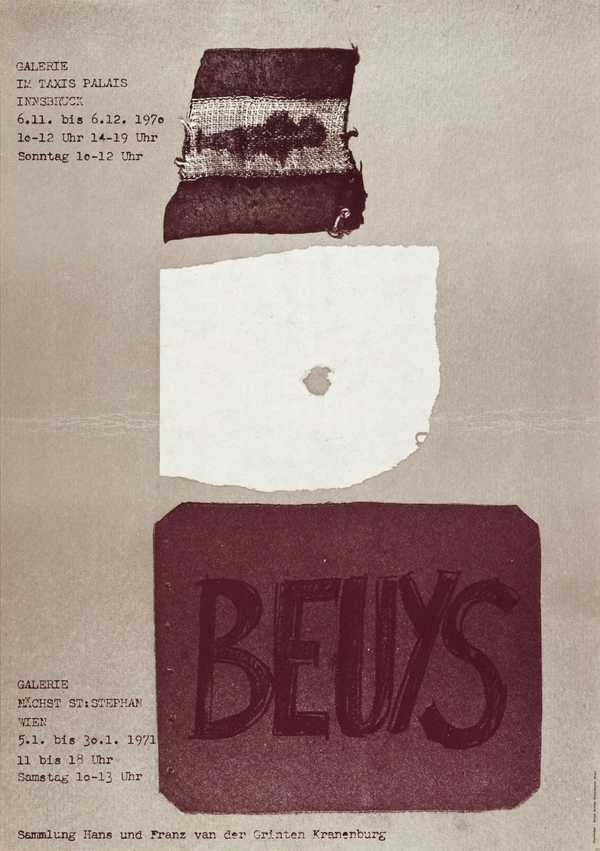 Beuys. Sammlung Hans und Franz van der Grinten
