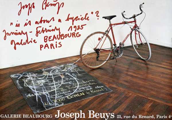 Joseph Beuys, ‘is it about a bycicle?’