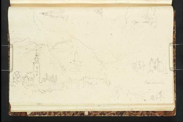 ‘Views of Zell, Kaimt, St Aldegund, Neef and Bremm‘, Joseph Mallord ...