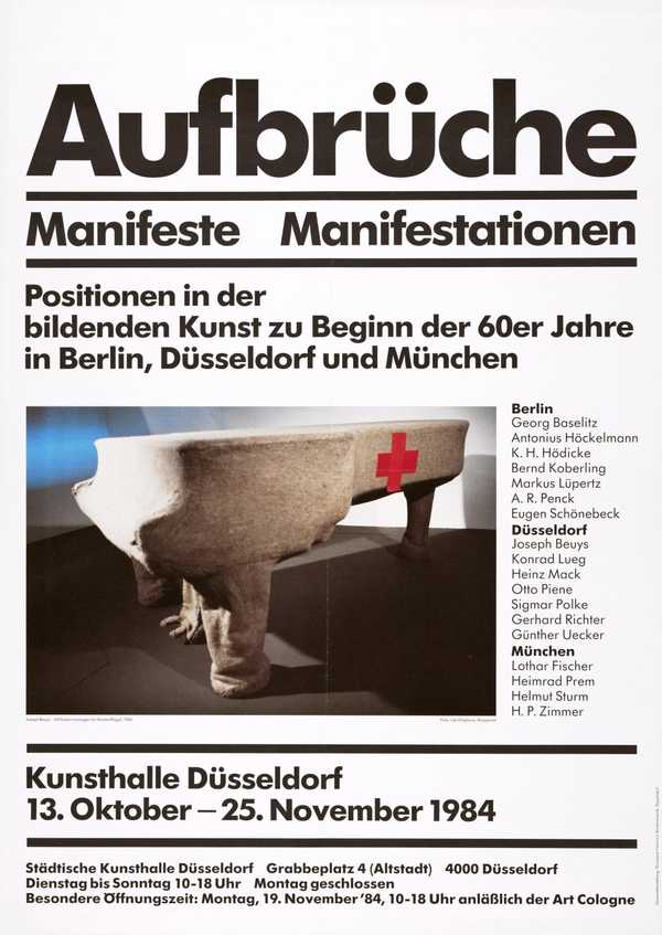 Manifeste: Aufbrüche. Kunsthalle Düsseldorf