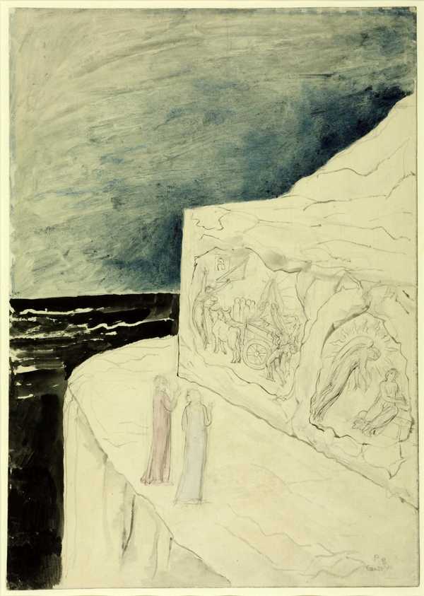 The Rock Sculptured with the Recovery of the Ark and the Annunciation
