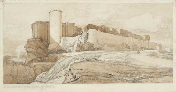 North-West View of the Castle at Falaise