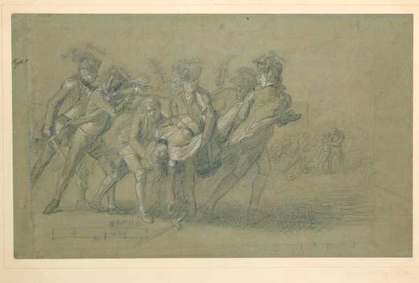 Study for ‘The Death of Major Peirson’