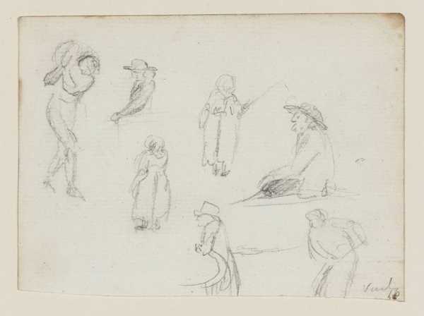 Studies of a Girl Holding a Pot