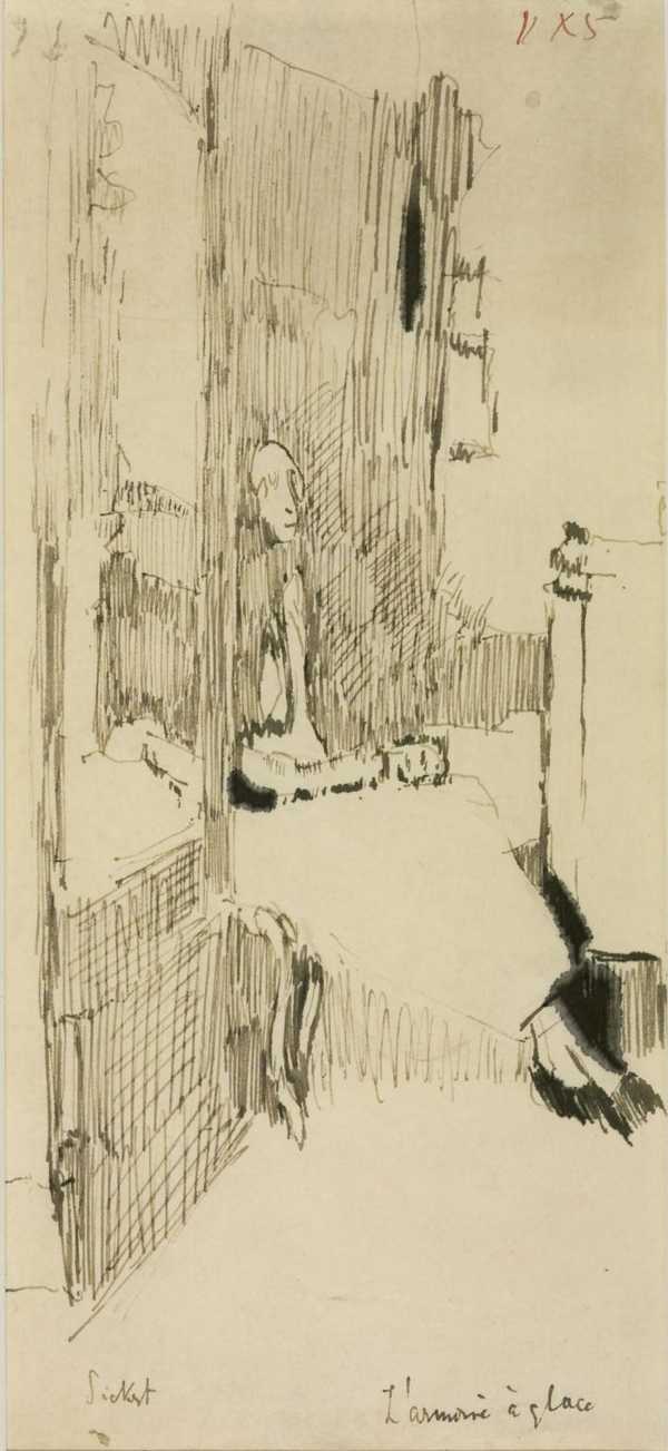 Study for ‘L’Armoire à Glace’