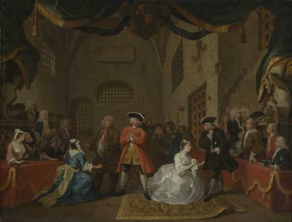 A Scene from ‘The Beggar’s Opera’ VI