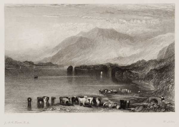 ‘Skiddaw, engraved by W. Miller‘, after Joseph Mallord William Turner ...