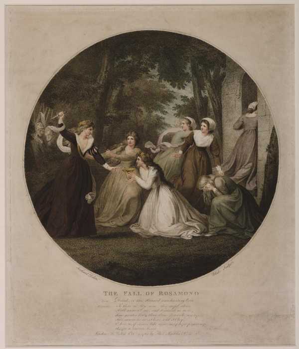 The Fall of Rosamond (after Thomas Stothard)