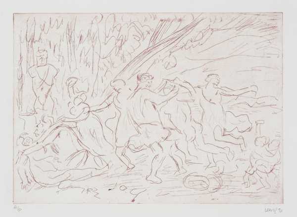 Bacchanal before a Herm (2)