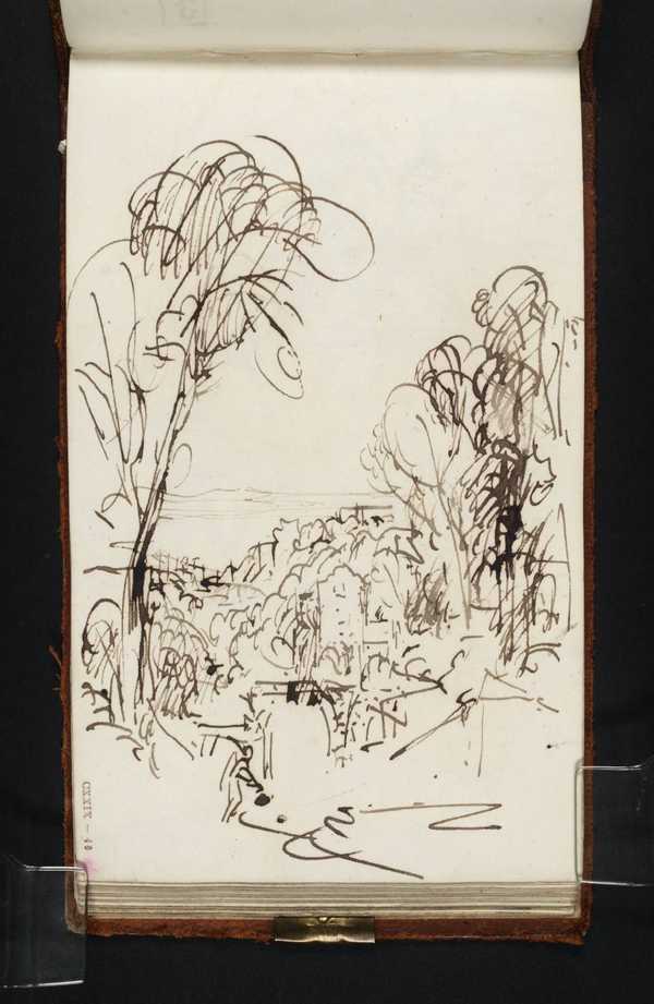 ‘Study for a Picture, Possibly Related to ‘Crossing the Brook’‘, Joseph ...